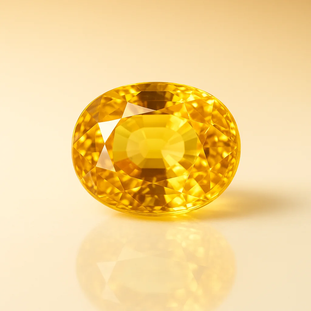 Ceylon Yellow Sapphire (Pukhraj)